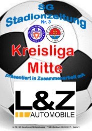 TSV  Stadionzeitung 3-2017-030917