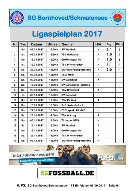 TSV  Stadionzeitung 3-2017-030917