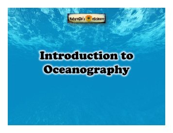 NeS Marine Bio I - Lesson #2 Oceanography Intro Slidesshow Rvsd72217
