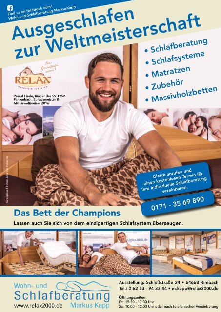 Vereinsmagazin - Der Wickler 3. Ausgabe 2017