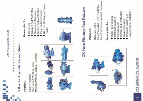 SOGEARS-CATALOG-gearbox manufacturer