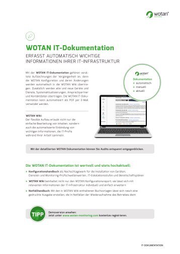 WOTAN IT-Dokumentation - Erfasst Ihr IT-Netzwerk