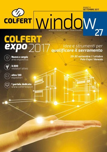COLFERTwindow 27 - SETTEMBRE 2017