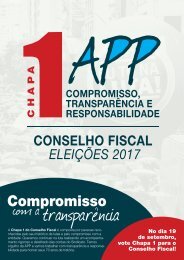 Conselho Fiscal | Chapa 1 - #SomosMaisAPP