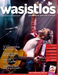wasistlos badfüssing magazin September 2017
