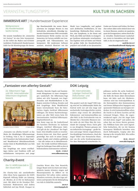 TheaterCourier September 2017
