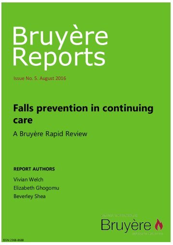 Falls Prevention in Continuing Care