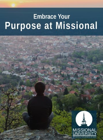 Missional University Viewbook