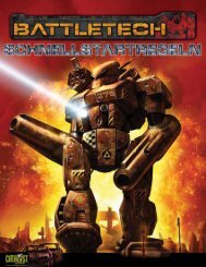 BattleTech Schnellstartregeln (PDF) - Ulisses Spiele