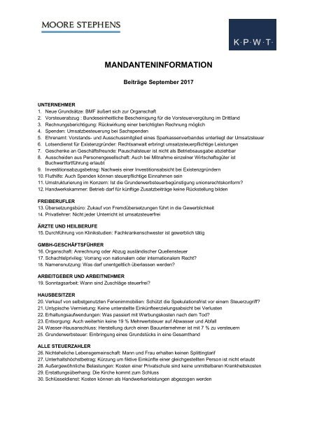 KPWT_Mandantenrundschreiben_September_2017