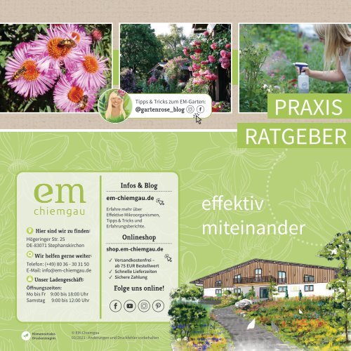 EM-Anwendungen-Garten