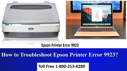 How to Troubleshoot Epson Printer Error 9923