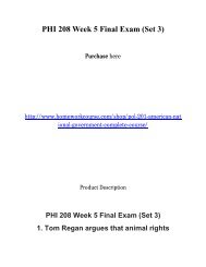PHI 208 Week 5 Final Exam _Set 3_