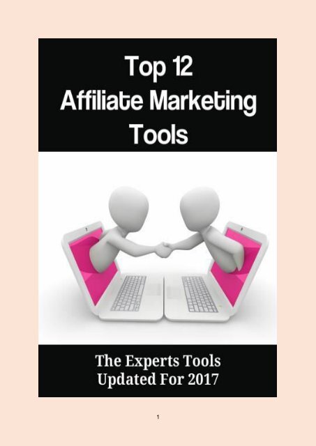 Top 12 Affiliate Marketing Tools