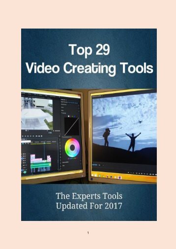 Top 29 Video Creating Tools