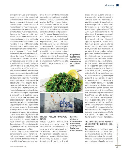 Tecnologie Alimentari 5 Giugno e Luglio 2017