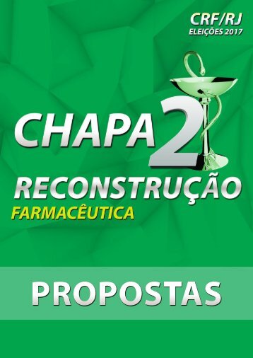 PROPOSTAS CHAPA 2 - ELEIÇÕES CRF RJ 2017