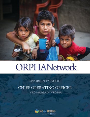 ORPHANetwork COO Opportunity Profile