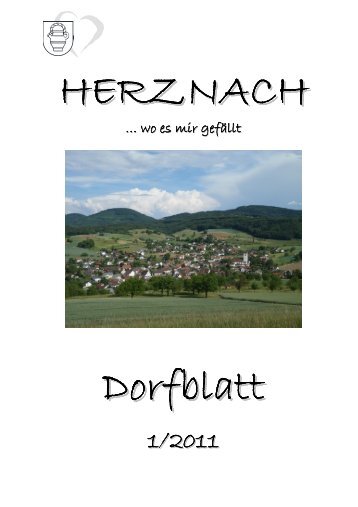 1. Ausgabe Juni - Gemeinde Herznach