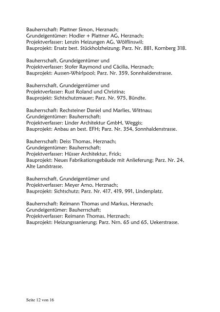 1. Ausgabe Juni - Gemeinde Herznach