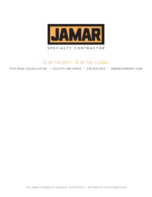 Jamar Overview Booklet