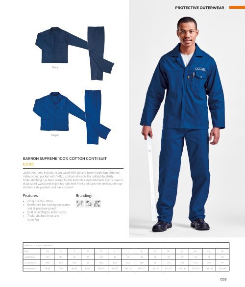 2017 ON WorkWear Catalogue