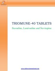 Triomune-40 Tablets Cipla Price | HIV Medicines Pharmaceutical Wholesaler