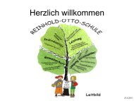 Präsentation Regenbogen -  Reinhold-Otto-Grundschule