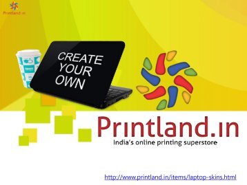 PrintLand.in - Buy Personalized and Customized Laptop Skins with Photo and Text Printing Online in India