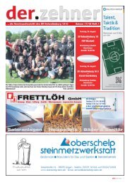 der Zehner Ausgabe 12017-2018