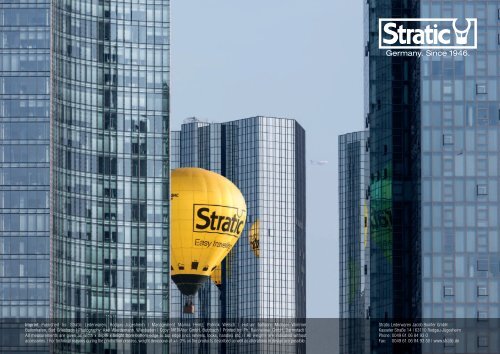 Stratic product catalogue 2017/2018