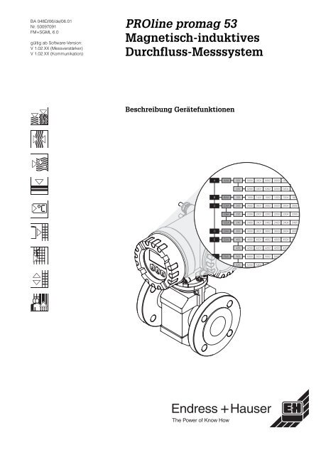 Proline Promag 53 Magnetisch Induktives Durchfluss Messsystem