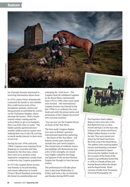 Equestrian Life September 2017 Issue