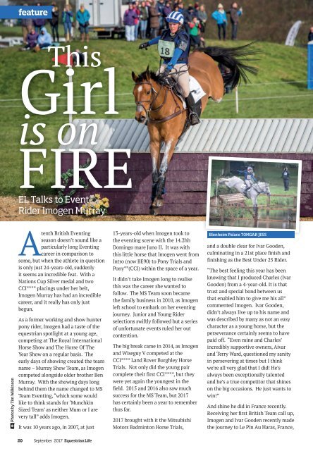 Equestrian Life September 2017 Issue