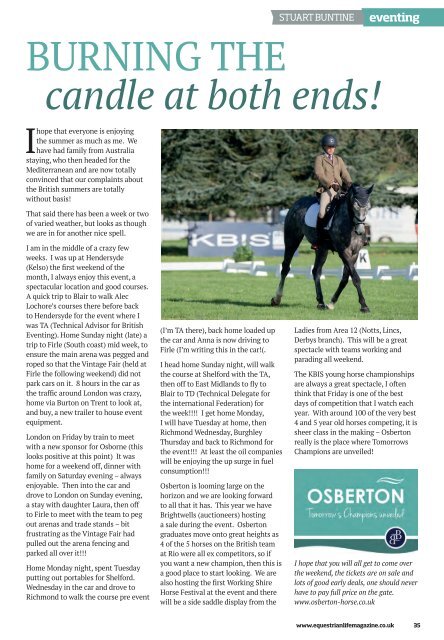 Equestrian Life September 2017 Issue