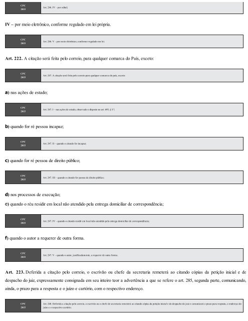 #Códigos de Processo Civil Comparados Saraiva (2016) - Saraiva