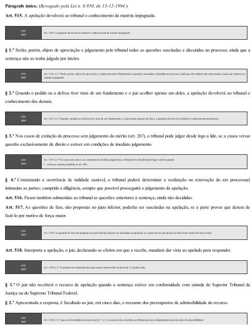 #Códigos de Processo Civil Comparados Saraiva (2016) - Saraiva