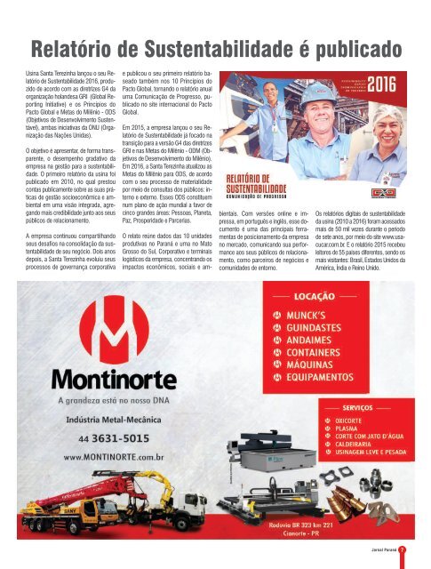 Jornal Paraná Setembro 2017