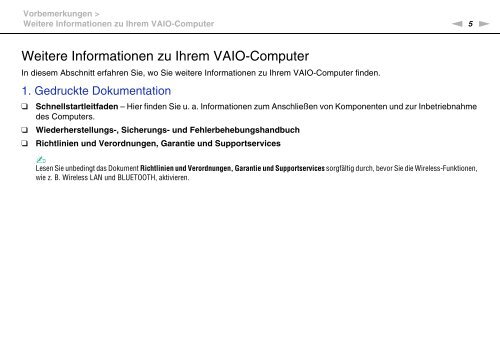 Sony VPCCA1S1R - VPCCA1S1R Mode d'emploi Allemand