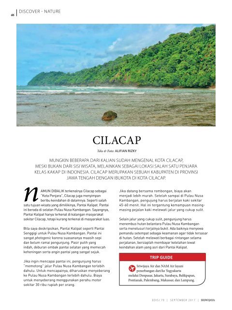 Sriwijaya Magazine September 2017