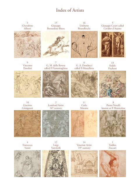 A selection of master drawings 2016
