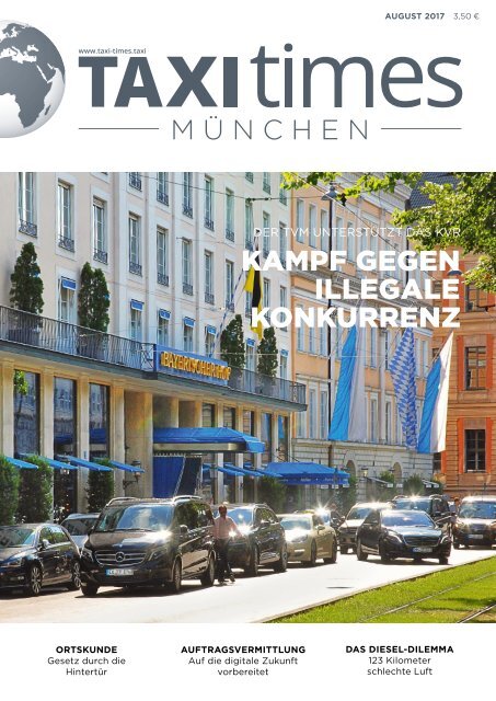Taxi Times München - August 2017