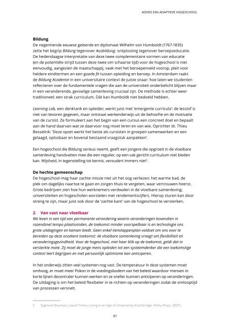 Ons WERKplan - Hogeschool Rotterdam