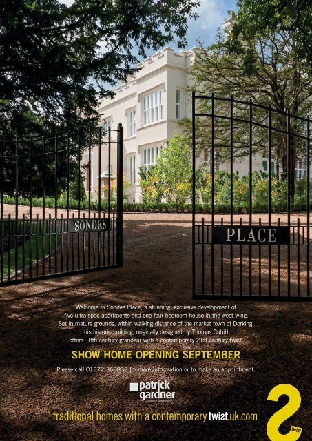 Surrey Homes | SH35 | September 2017 | Education supplement inside