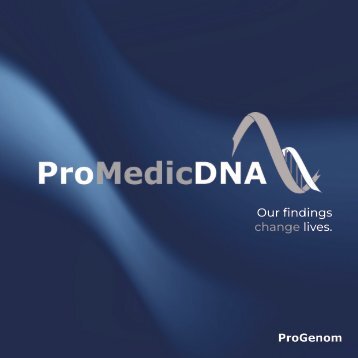 ProMedicDNA - brochure - EN