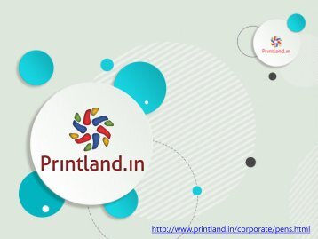 Buy Online Promotional or Corporate Bulk Pens with Logo Printing in India – PrintLand.in