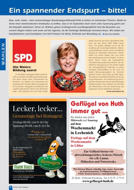 Erftstadt Magazin August 2017