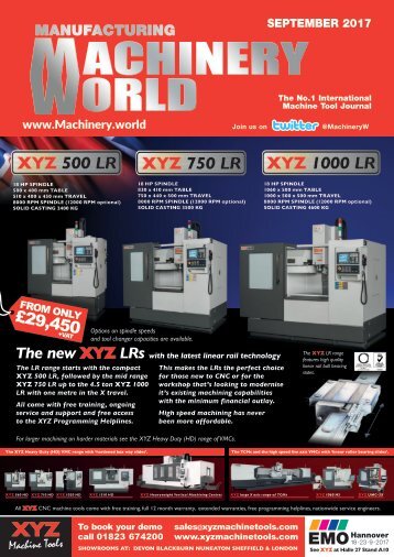 Manufacturing Machinery World September 2017