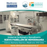 Unidad de Cardiología y Hemodinamia NUEVO PABELLÓN DE HEMODINAMIA