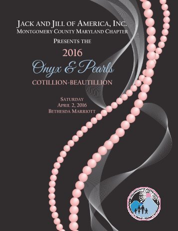 2016 Onyx & Pearls Cotillion-Beautillion Souvenir Journal